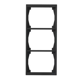 Peitelevy ABB Impressivo 3-osainen IP21 100mm Musta - KarelianStore