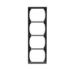 Peitelevy ABB Impressivo 4-osainen IP21 100mm Antrasiitti - KarelianStore