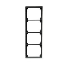 Peitelevy ABB Impressivo 4-osainen IP21 100mm Antrasiitti - KarelianStore