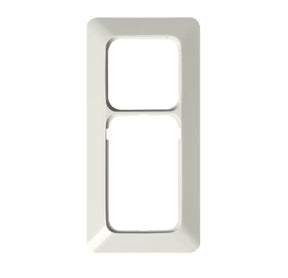 Peitelevy ABB Jussi 1-osainen + 1 IP21 85mm Valkoinen - KarelianStore