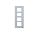 Peitelevy ABB Welcome K 4 1 4 IK=7 IP54 Audio Alumiini - KarelianStore