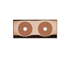 Peitelevy Faluplast 2-osainen 12-16mm 50 Kupari 5 kpl - KarelianStore