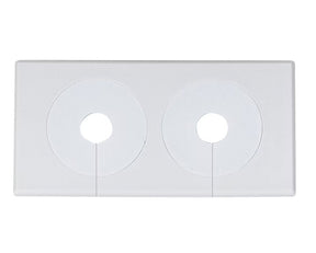 Peitelevy Faluplast 2-osainen Avautuva 12-22mm 40 Valkoinen 10kpl - KarelianStore