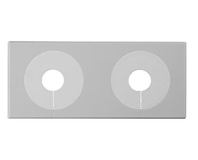 Peitelevy Faluplast 2-osainen Avautuva 12-22mm 60 Valkoinen 10kpl - KarelianStore