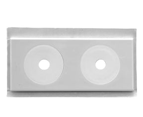 Peitelevy Faluplast 2-osainen Liimattava 12-16mm 40 Valkoinen 10kpl - KarelianStore