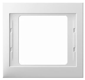 Peitelevy Hager 1-osainen valkoinen - KarelianStore