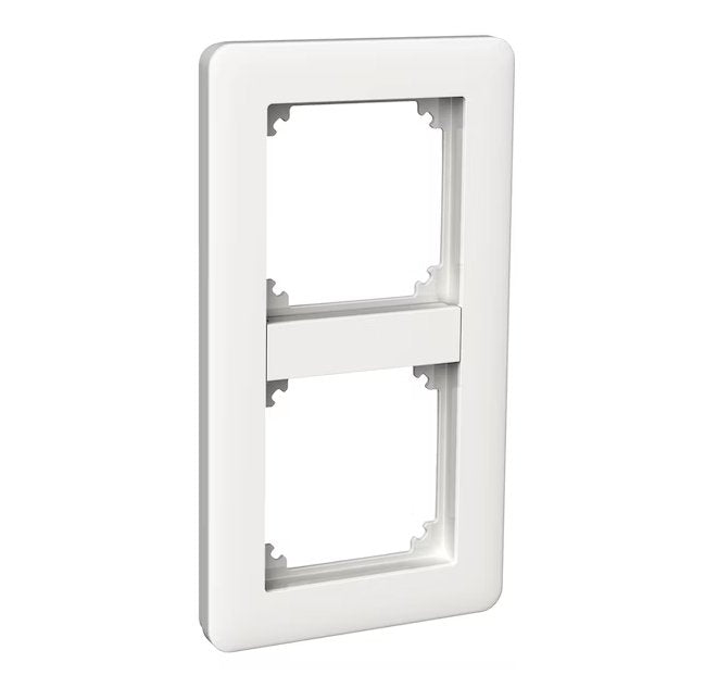 Peitelevy Schneider Electric 2-osainen Kehys Primo Valkoinen 5kpl - KarelianStore