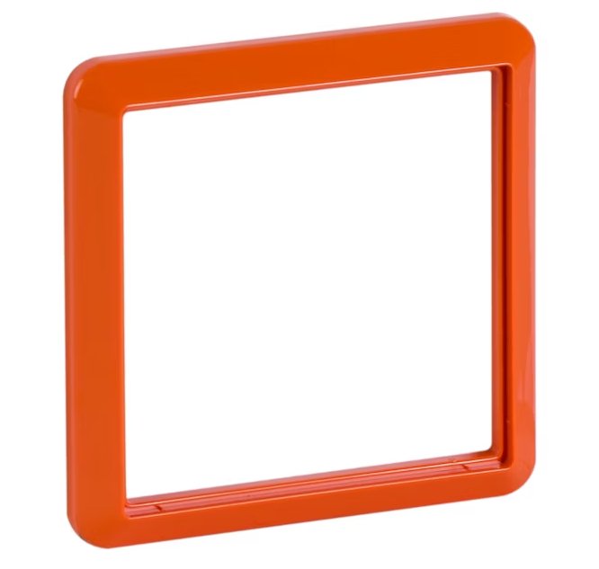 Peitelevy Schneider Electric Artic 1-osainen Kehys 85mm Oranssi - KarelianStore