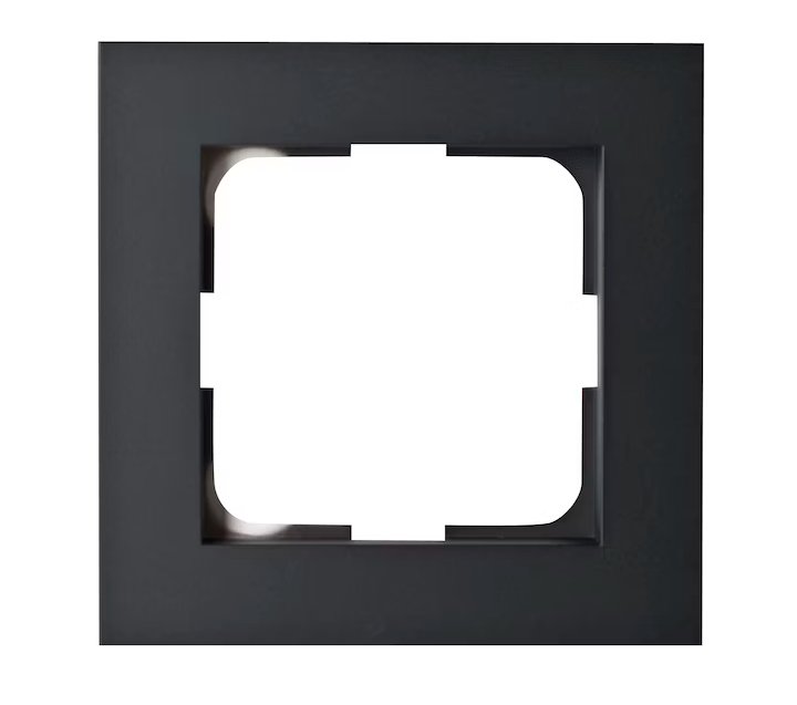 Peitelevy Schneider Electric Elko Plus 1-kehys Musta - KarelianStore