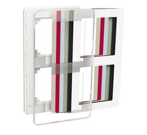 Peitelevy Schneider Electric Exxact 2-osainen Värikehys Design Valkoinen - KarelianStore