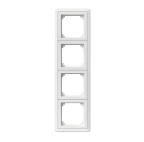 Peitelevy Schneider Electric Exxact 4-osainen Kehys Combi Valkoinen - KarelianStore