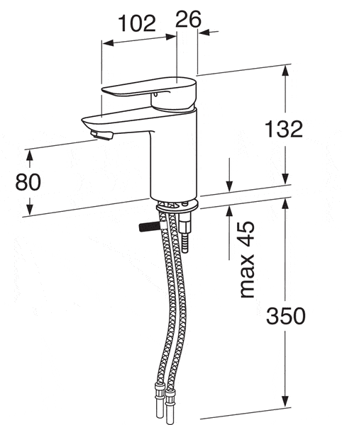 Pesuallashana Gustavsberg Atlantic 215047 - KarelianStore