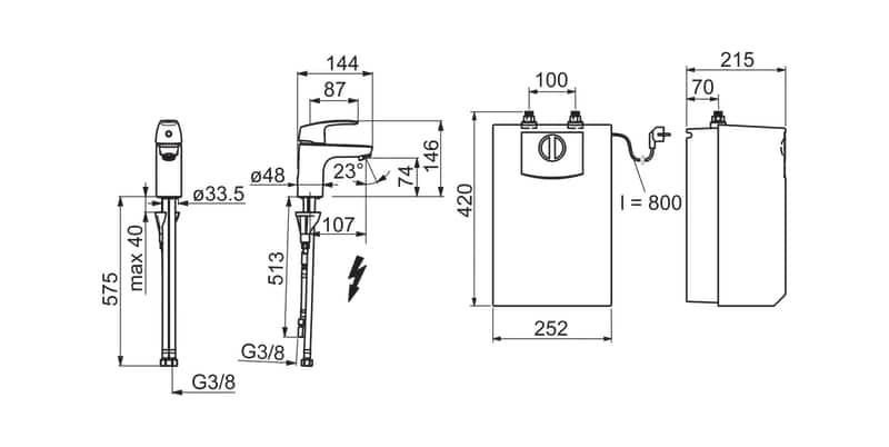 Pesuallashana Oras 1003F Safira Mökki - KarelianStore
