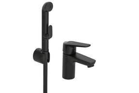 Pesuallashana Oras 1812FG-33 Vega Musta Bidetta-käsisuihkulla - KarelianStore