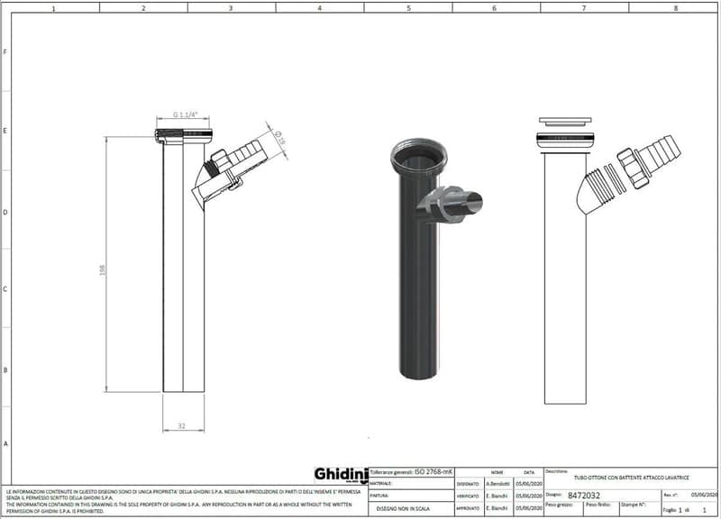 Pesukoneen Liitosyhde Pitkä Onnline 32x1 1/4 - KarelianStore