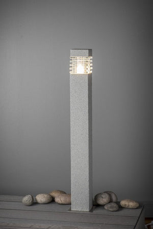 Pihapiirivalaisin Airam Kallio IP44 E27 H900 Harmaa - KarelianStore