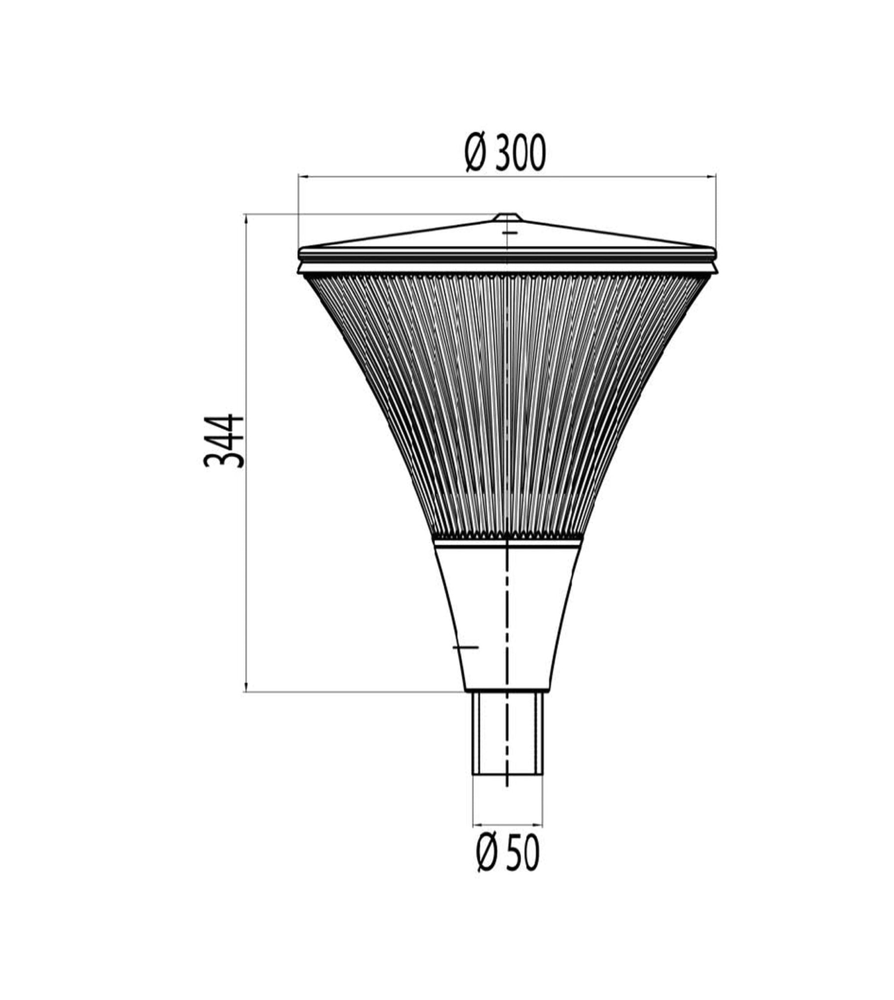 Pihapiirivalaisin Ensto Aaria AAA01LED IP44 10W Valkoinen 4000K - KarelianStore