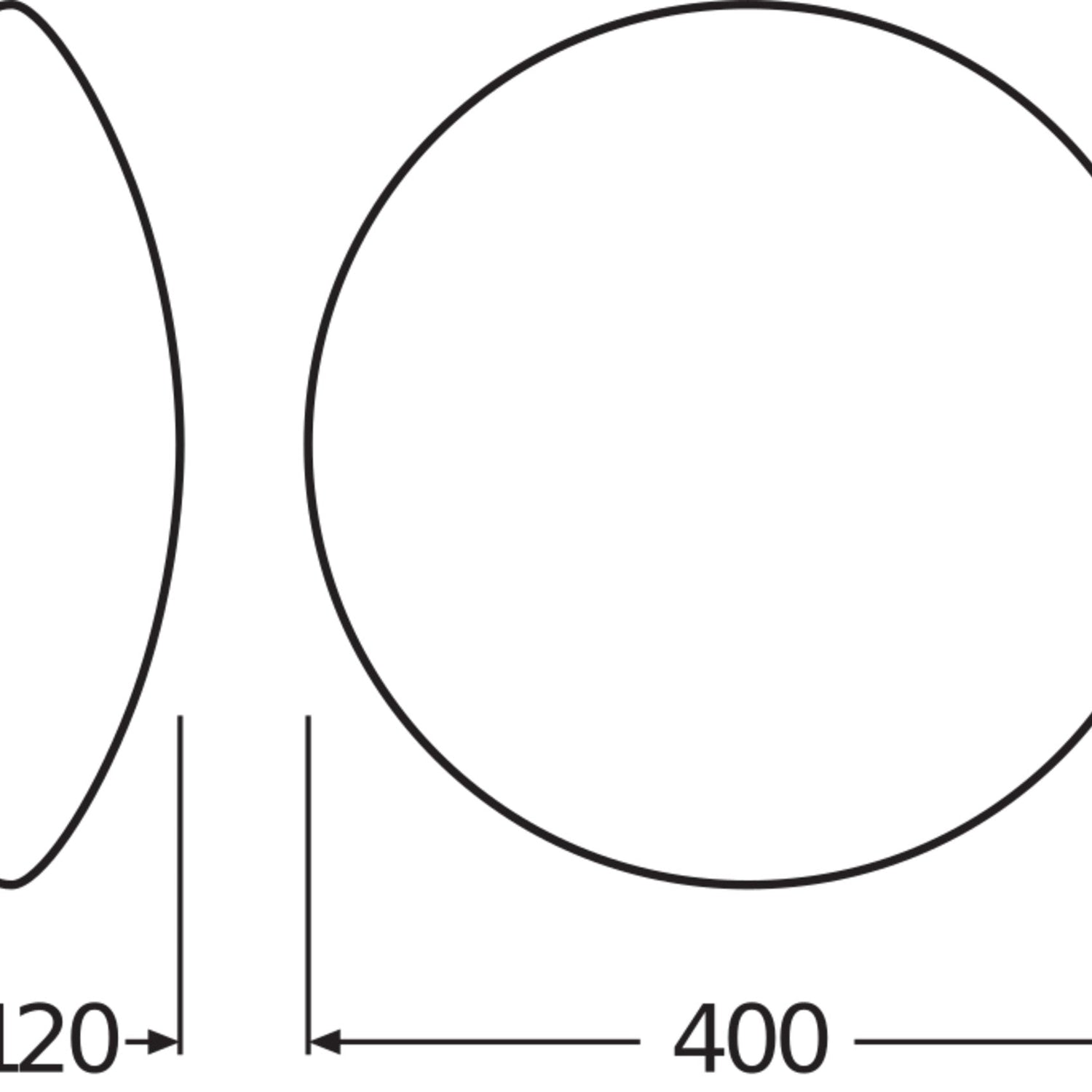 Pinta-asennusvalaisin Ledvance Surface Circular 24W 3000K 1920lm - KarelianStore