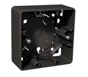 Pintakehys Schneider Electric 1-osainen Pintakojerasia 35mm Antrasiitti - KarelianStore