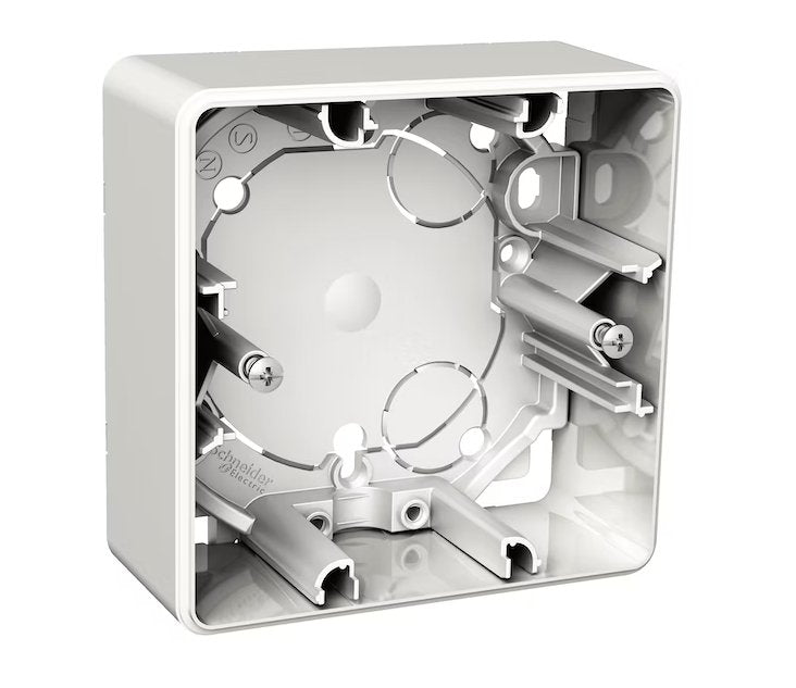 Pintakehys Schneider Electric 1-pintakojerasia 35mm Valkoinen - KarelianStore