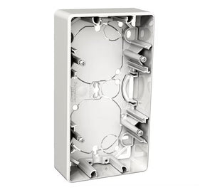 Pintakehys Schneider Electric Exxact 2-osainen 35mm IP20 Valkoinen 5 kpl - KarelianStore