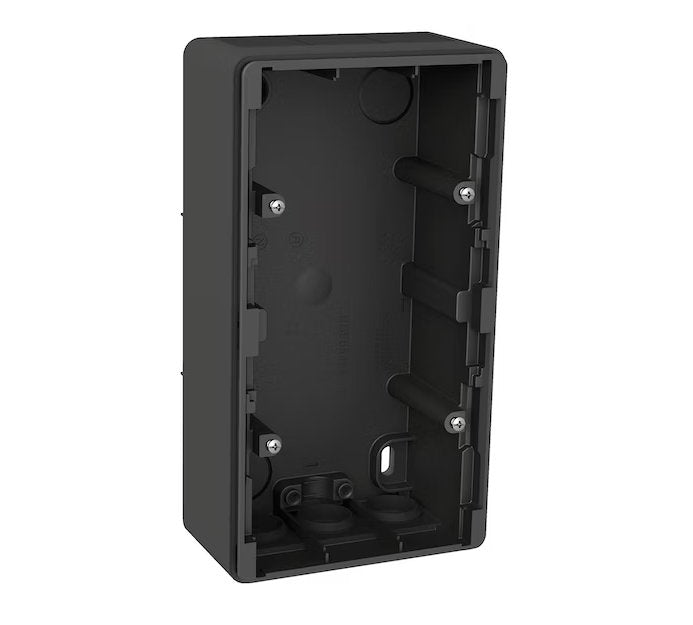 Pintakehys Schneider Electric Exxact 2-osainen Pintakojerasia Korkea IP44 Antrasiitti - KarelianStore