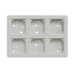 Pintakehys Schneider Electric Exxact 3x2-pintakojerasia Korkea Valkoinen - KarelianStore
