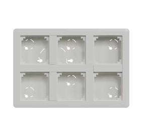 Pintakehys Schneider Electric Exxact 3x2-pintakojerasia Korkea Valkoinen - KarelianStore