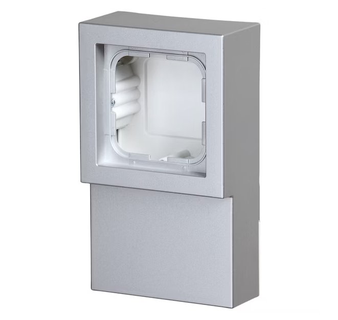 Pintakotelo ABB Impressivo 1-osainen IP20 Lista Alumiini - KarelianStore