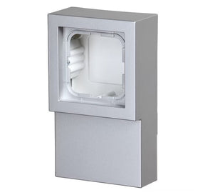 Pintakotelo ABB Impressivo 1-osainen IP20 Lista Alumiini - KarelianStore