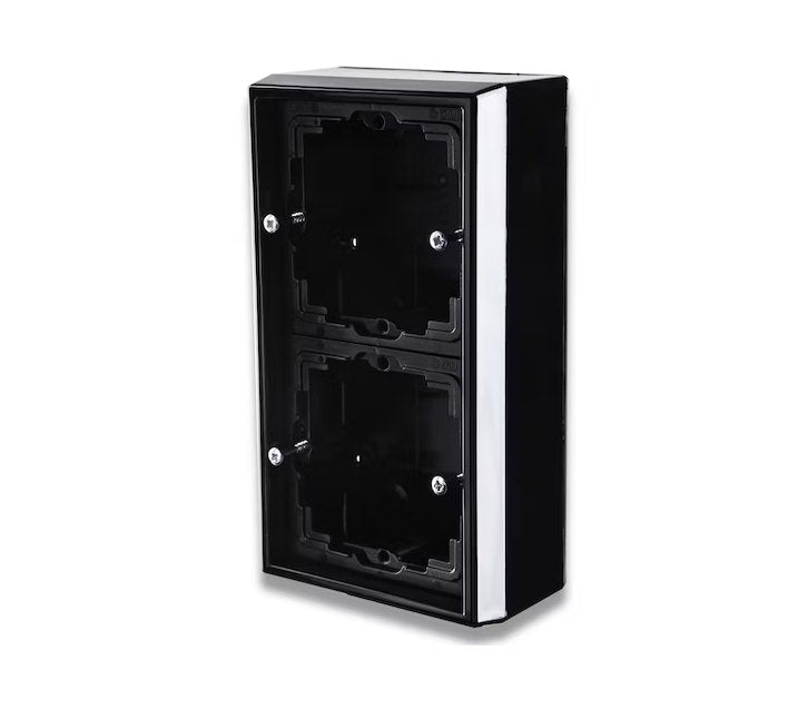 Pintakotelo Ensto Intro 2-osainen 85x156x46 Musta - KarelianStore