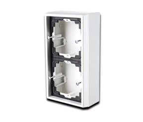 Pintakotelo Ensto Intro 2-osainen 85x156x46 Valkoinen - KarelianStore