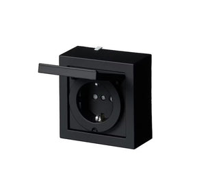 Pistorasia ABB 1-osainen 16A IP44 PPJ 1x Musta - KarelianStore