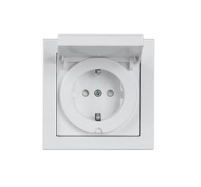 Pistorasia ABB Impressivo 1-osainen 16A IP44 UPJ HL Valkoinen - KarelianStore