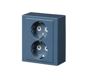 Pistorasia ABB Impressivo 2-osainen 16A IP21 PPJ HL Sininen - KarelianStore