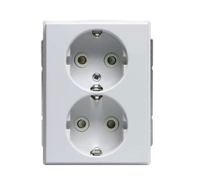 Pistorasia ABB Impressivo 2-osainen 302E-84P Valkoinen 10 kpl - KarelianStore