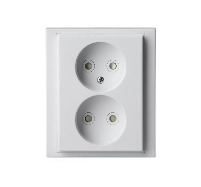 Pistorasia ABB Impressivo 2n 16A IP21 UPJ HL Valkoinen - KarelianStore