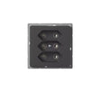 Pistorasia ABB Impressivo 3E 2.5A IP21 UKJ 2x Musta - KarelianStore