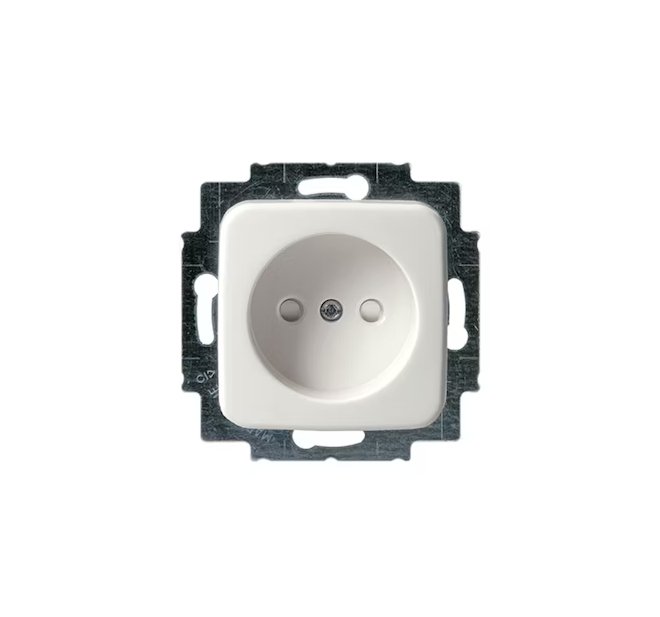 Pistorasia ABB Jussi 1n 16A IP20 UKR 0x Valkoinen - KarelianStore