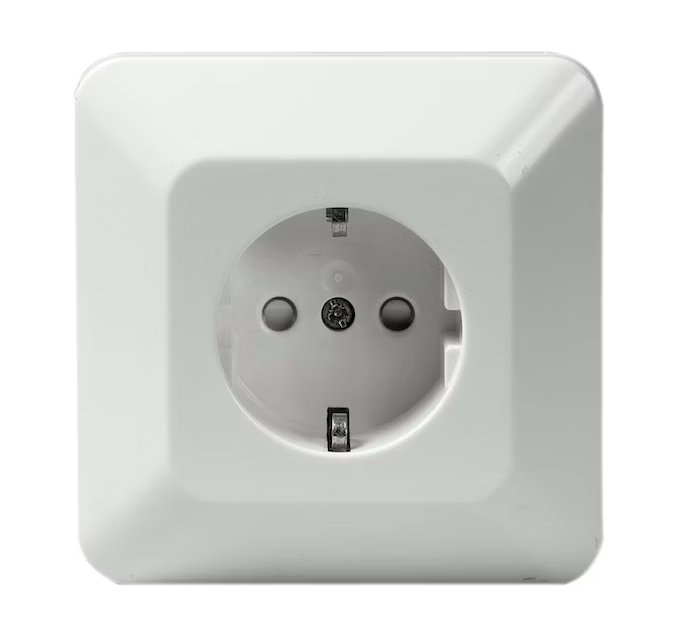 Pistorasia ABB Jussi Uppo 1-osainen + Kehys 20EUJKS-212P 10 kpl - KarelianStore