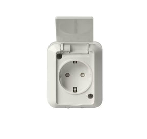 Pistorasia ABB Kosti 1-osainen 16A IP55 PPJ 0x Valkoinen - KarelianStore