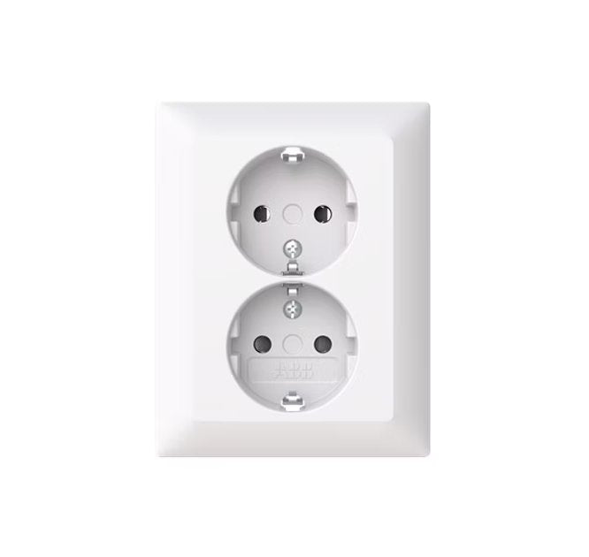 Pistorasia ABB Saga 2S 16A IP21 UKJ HL 50kpl - KarelianStore