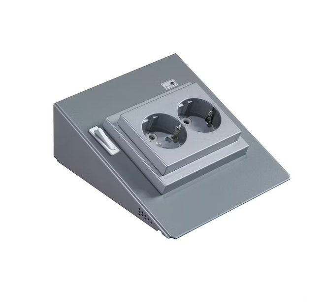 Pistorasia Dreamled Pro Power Plus 2s 16A 35W IP20 PPJ Kytkin Alumiini - KarelianStore