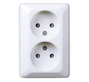 Pistorasia Elko RS Nordic 2n 16A 250V IP20 PPJ Valkoinen - KarelianStore