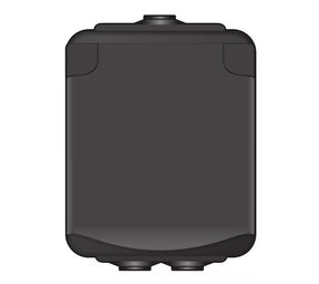 Pistorasia Onnline 1-osainen 16A 250V IP44 PPR 0x Musta - KarelianStore