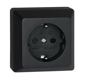 Pistorasia Opal Pinta 1-osainen 16A IP20 PPR Musta - KarelianStore