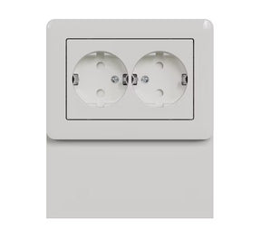 Pistorasia Schneider Electric 2-osainen 16A IP21 PPJ Lista Valkoinen - KarelianStore