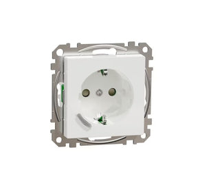 Pistorasia Schneider Electric Exxact 1-osainen 16A IP20 Zigbee Valkoinen - KarelianStore