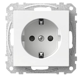 Pistorasia Schneider Electric Exxact 1-osainen 16A IP21 0x UKJ Valkoinen - KarelianStore