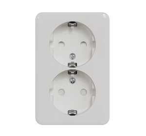 Pistorasia Schneider Electric Exxact 2-osainen 16A IP21 PPJ 2x Valkoinen - KarelianStore